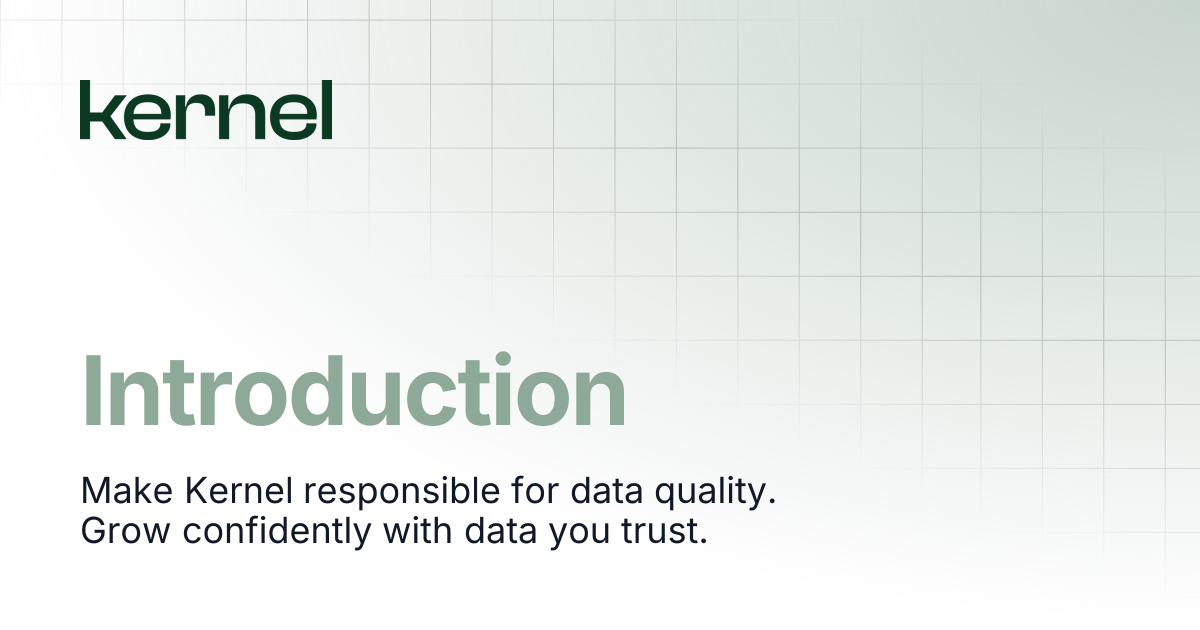 Introduction | Kernel Docs