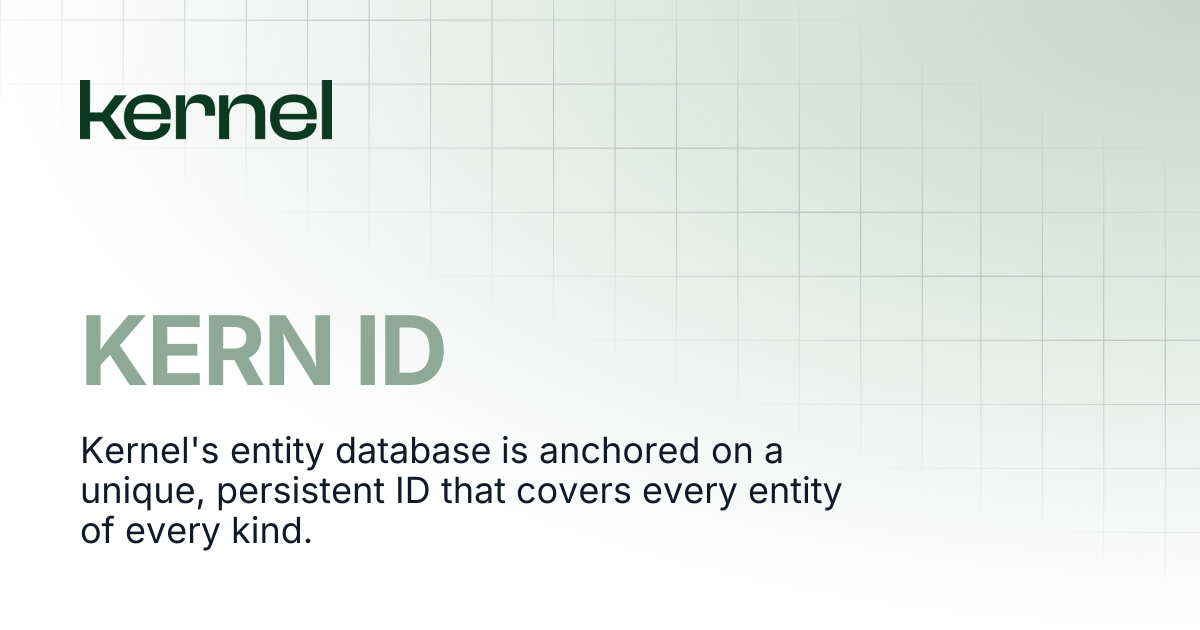 KERN ID | Kernel Docs